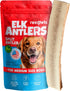 Split Medium Elk Antler for Dogs - Natural, Long-Lasting Chews for Medium Breeds - Aggressive Chewers - Shed in USA