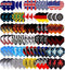 Tezoro Standard Dart Flights, 30 Sets, 90 Pcs, Durable Replacement Accessories, Rich Designs