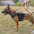 ICEFANG GN3 Tactical Dog Harness with 6X Buckle, Molle Vest with Handle, No Pulling Front Clip (XL, Black)