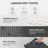 Gym Flooring Set - Interlocking EVA Soft Foam Floor Mat, 18 Pieces Puzzle Rubber Tiles for Protective Ground Surface