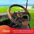 Roykaw Golf Cart Steering Wheel Compatible with EZGO TXT/RXV, Club Car DS/Precedent/Tempo, Yamaha and Most Golf Cart