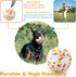 Dog Balls, Indestructible Toy Ball for Aggressive Chewers, Durable Interactive Ball for Training (2.5in, 1pcs)