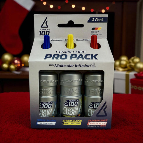 Pack 50ml Chain Lube Pro with All Conditions, Dry Conditions, & eBike Lubricant Collection of Lubricant for Bicycles