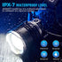 LED Rechargeable Headlamp, 900000 Lumens, 5 Modes, IPX7 Waterproof, Adjustable for Outdoor Activities