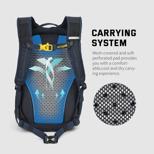 SKYSPER 20L Small Hiking Backpack - Lightweight Travel Daypack for Women Men