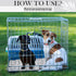 Dog Crate Pan Cover, Washable Dog Bed Cover for Pets, Fits 30 x 19 Inch Crate Tray