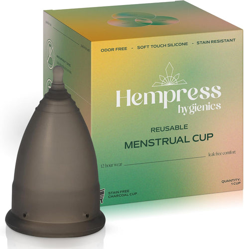 Menstrual Cup for Women, Soft, Comfortable, Flexible & Reusable Period Cups, Medical
