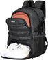 Goloni Basketball Backpack, Large Sports Bag with Ball & Shoe Compartment for Volleyball Soccer