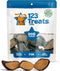 Filled Cow Hooves for Dogs, Stuffed Natural Beef Hoof Chews, Delicious Beef Flavor, Pack of 3 Count, Premium Brazilian