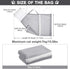 Cat Shower Net Bag, Adjustable Grooming Bathing Bag for Cats, Prevent Biting and Scratching (Grey)