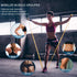 Professional Resistance Bands, Latex-Free Work Out Bands, Stretch Bands for Women or Men, Exercise Set