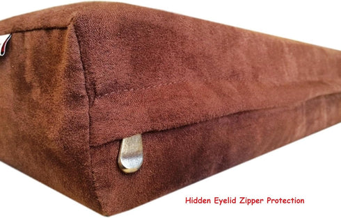 41''x27''x4'' Anti-Slip Replacement Luxury Dog Bed Cover, Washable MicroSuede Fabric - Cover Case Only