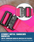 PETNANNY Tactical Dog Harness - Emotional Support Vest for Medium Large Dogs, No Pull, Molle Vest for Training (Pink, L)