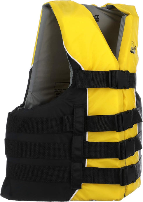 Seachoice Type III Life Jacket, USCG-Approved Adjustable Boat Vest