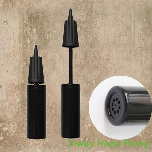 Hand Air Pump, Two-Way Hand Yoga Ball Pump, 9 Inch Double Action Inflator for Exercise Balls, Swimming Rings, Balloons