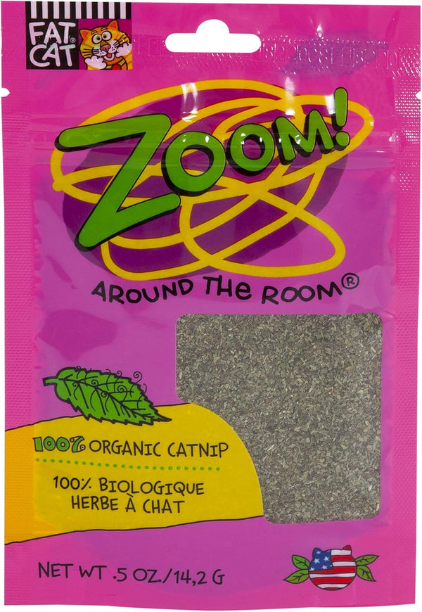 Organic Catnip - Zoom Around The Room by Aspen, 0.5 OZ