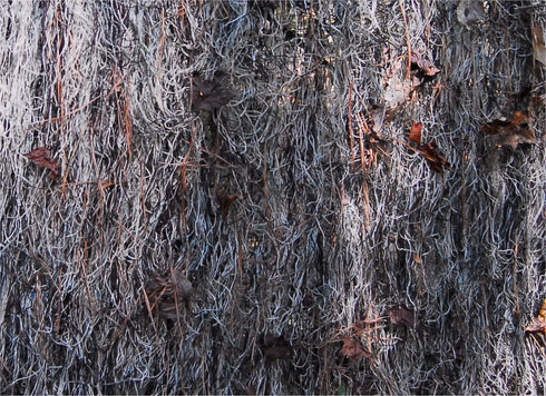 Ghillie Thread Synthetic Lightweight Material, Camouflage Suit, Hunting Accessories & Gear, 1/2 lb Bundle, Mossy Blend