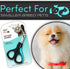 H&H Pets Cat Nail Clipper - Professional Sharp Stainless Steel Claw Trimmer with Non-Slip Handles for Small Animals &