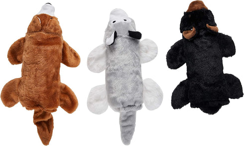Max and Neo Fox, Bear and Wolf Water Bottle Dog Toys - 3 Pack, We Donate a Toy to Dog Rescue for Every Toy Sold
