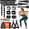 Pilates Bar Kit with Resistance Bands - Multifunctional Yoga Pilates Bar for Full-Body Workouts at Home Gym