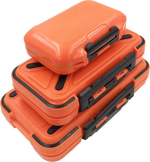 Waterproof Fishing Lure Box for Storage of Spoon Hooks Baits - Large/Medium/Small Lure Case