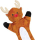 Zanies Festive Unstuffies Dog Toy, Reindeer