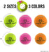 Tennis Balls for Dogs, Hyper Pet, 4 Pack, 2.5" Green, Safe Dog Ball for Exercise & Training