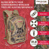 Treeline PRO Series Womens Hunting Backpack | Tactical Camo Backpack for Women and Men | Heavy Duty Army | 19.3L |