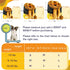 MORIK Pet Backpack Carrier - Ideal for Small Dogs & Cats Under 20 lbs, Good Ventilation & Washable Mat for Travel, Large