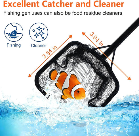 Fish Tank Cleaner Kit, Gravel Vacuum for Aquarium, Fish Tank Aquarium Vacuum Gravel Cleaner, Aquarium Siphon