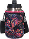 Koverz Half Gallon Jug Carrier, 64oz Bottle Carrier Compatible with Yeti & RTIC Half Gallon Jugs - Tropics