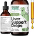 Liver Support for Happy Dogs, Milk Thistle Extract Liquid Supplements for Liver Detox and Cleanse - 4 oz