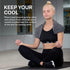 Premium PVA Cooling Neck Towel-Chill Pad, Lasts 5 Hours, for Neck and Face, UPF 50+ (Gray)
