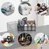 6-Compartment Blanket,Shampoo,Trimmer,Clipper,Brush Universal Pet Grooming Supplies Organizer, Dog Storage Organizer