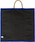 SmartyKat Clever Claws Carpet & Burlap Hanging Cat Scratch Mat, Brown/Gray with Blue Trim, One Size