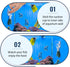 Jetec 8 Pieces Fish Seaweed Clip, Plant Suction Cup with Clip Feed Holder for Aquarium Fish Tank Accessories