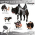 Dog Grooming Hammock for Small Dogs, Restraint for Nail Trimming with Pet Nail Clipper, Slicker Brush, Dog Hanging