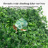 Rainmae Hermit Crab Climbing Toys, Faux Grass Mat, Plastic Plants Lawn for Gecko Reptile Lizard 10 x 10 Inch.