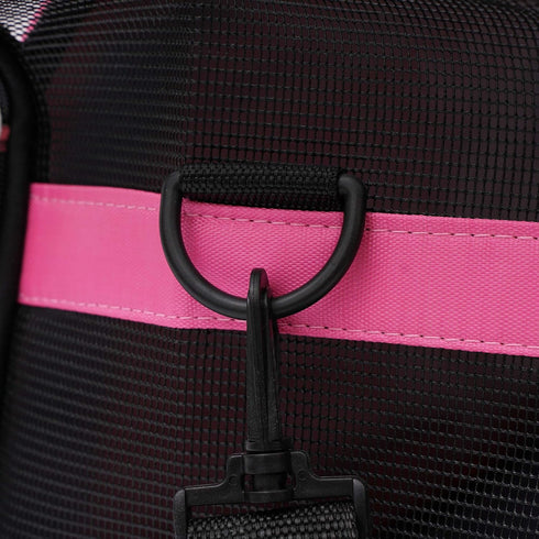 Soft-Sided Pet Carrier for Cats and Dogs, Airline Approved Carrier for Small Medium Pets up to 15 Lbs (Small, Pink)