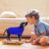 uxcell Small Dog Sweater, Thick Twisted Knit Pullover Turtleneck Apparel, Soft Winter Warm for Small Medium Dogs (Blue,