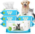 Prime Pets Dog Wipes for Paws and Butt, 600 Count, Pet Wipes