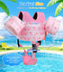 15-30 lbs, Swimming MoKo Swim Arm Floaties Toddler Swim Vest for Kids Cartoon Water Wings with Crotch Strap, Pool Float