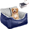 BurgeonNest Dog Car Seat for Small Dogs, Fully Detachable and Washable Cat