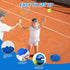 Kids Tennis Rackets 2 Pack with Rebound Balls, Size 19" & 21" for Beginners