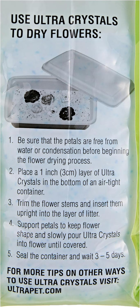 Ultra Fresh Micro Crystals Cat Litter (5lb), Silica Gel Crystal, Summer Breeze Scent, Low Dust