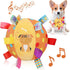 Dog Squeaky Plush Ball Toy with Straps, 6 Inches, Interactive Fetch Ball for All Dogs