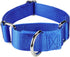 Martingale Dog Collar, Adjustable Nylon Training Collar for Small Medium Large Dogs (Royal Blue, M)
