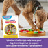 Brightkins Pizza Party! Treat Puzzle - Interactive Dog Puzzle Toys, Fun Gifts for Dogs