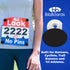 (4pcs) bibSNAPS Race Bib Clips - Safety Lock Fasteners - Secures Running, Marathon, Cycling and Event Number, Non