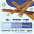 5-8" 100% 8 oz Packaging Pawstruck Natural Bully Sticks for Dogs - Best Long-Lasting, Rawhide-Free, Low Odor Dental